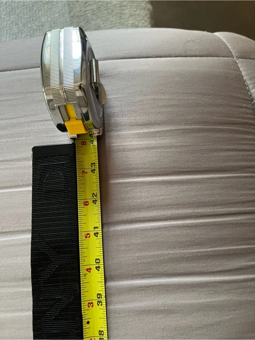 Dkny Black Logo canvas Belt
